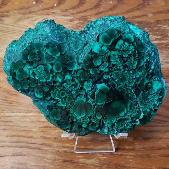 0.8 lbs Malachite Crystal Slab - Picture 10 of 16